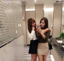 洋妞 164.47.D.24歲【右邊】 笑笑 163.46.C.23歲【左邊】