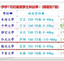 客評推薦 -❤️夏依 155-19歲-C-42kg   #伊伊台中可約